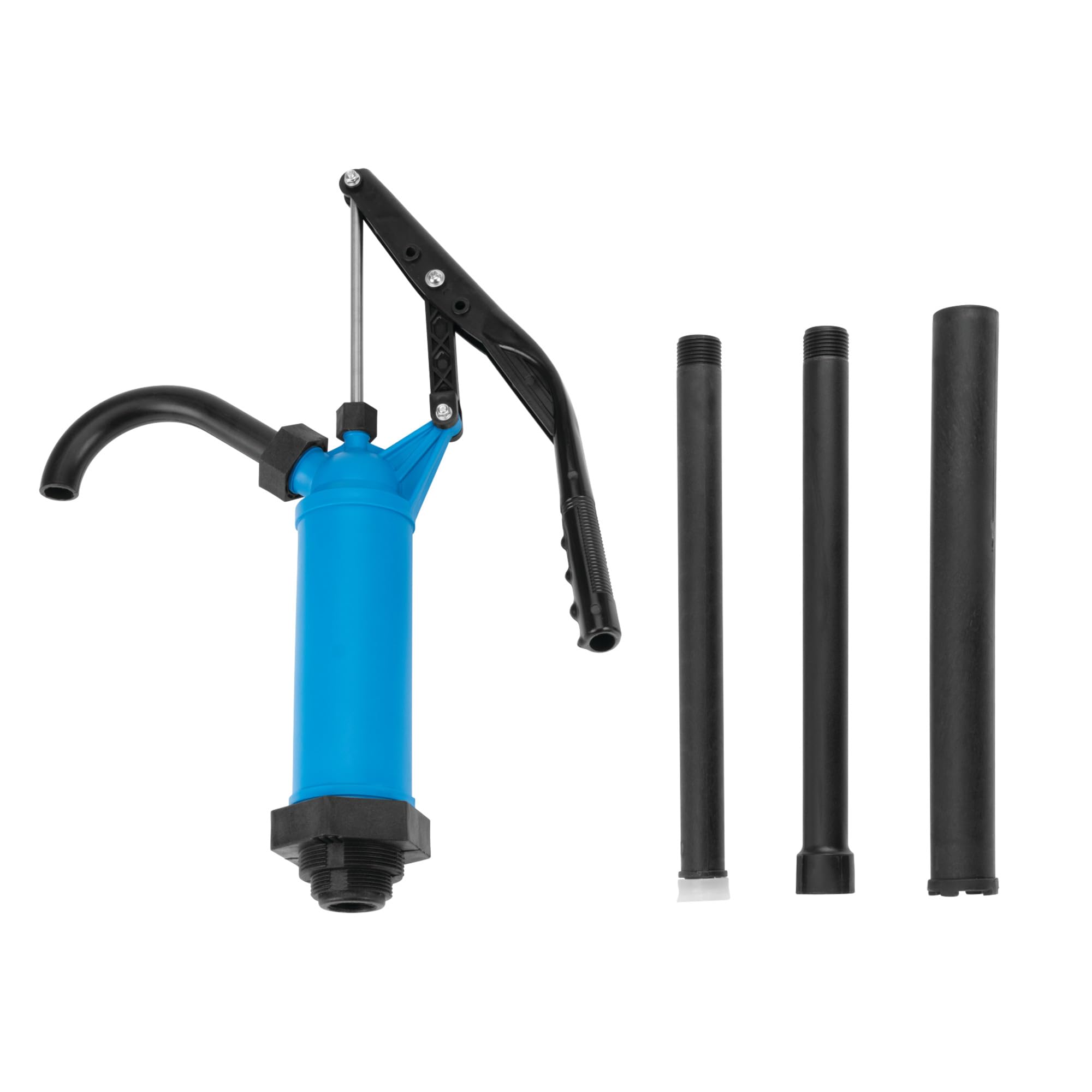 General Purpose Performance Tool W54268 Blue Lever Action Barrel Drum Pump - Fits 5 to 55 Gallon Drums