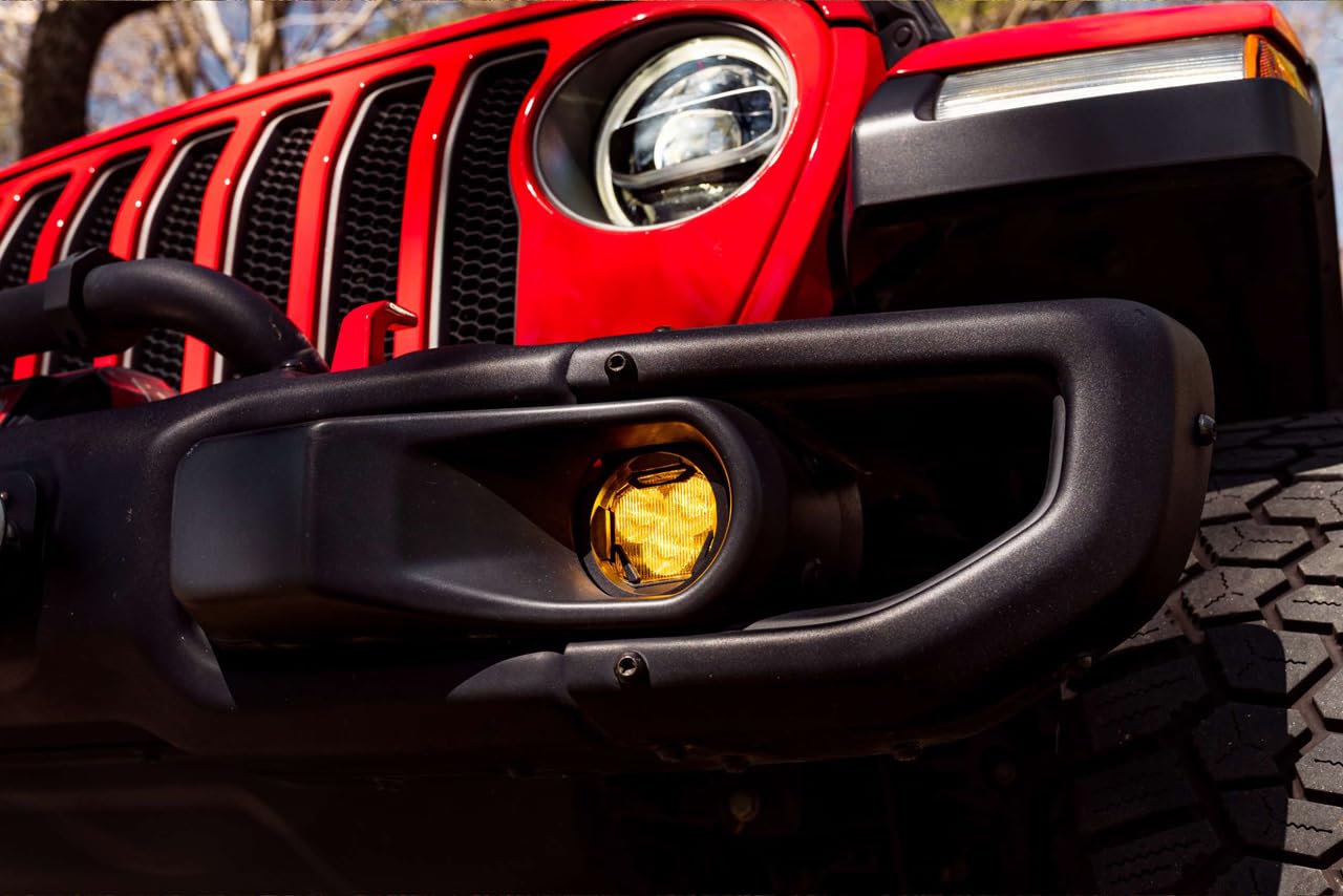 4Banger Fog Light Kit Morimoto: Jl/Jt (2018+) (Ncs/Wide/Yellow)