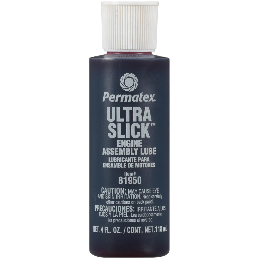Ultra Slick Permatex Engine Assembly Lube, 4 oz. , Red