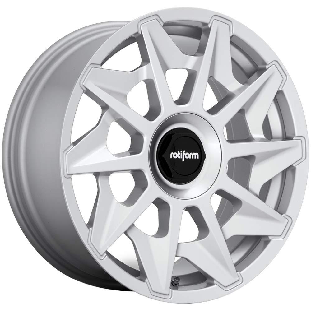 1PC Rotiform R124 20X8.5 5X112/120 GL-SLVR 45MM - R124208525+45