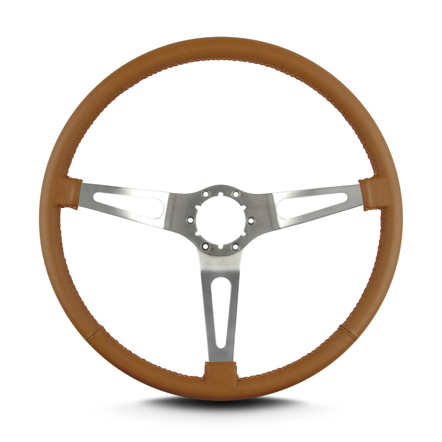 Teardrop Lecarra 67316 15" Brushed Thin Grip Chestnut