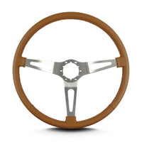 Teardrop Lecarra 67316 15" Brushed Thin Grip Chestnut