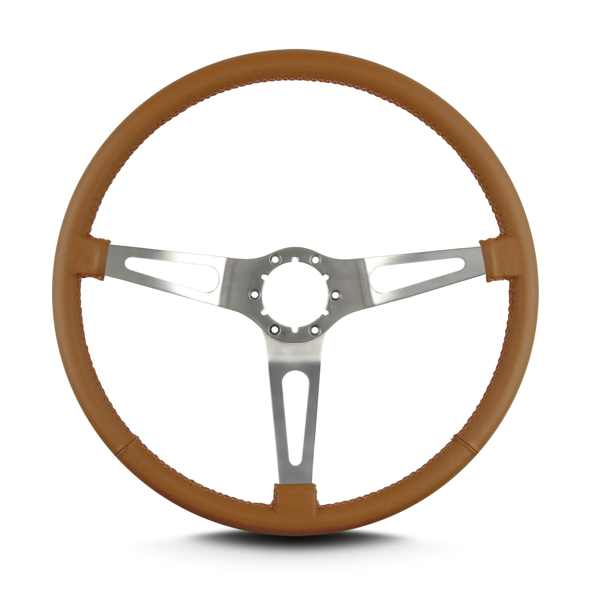 Teardrop Lecarra 67316 15" Brushed Thin Grip Chestnut