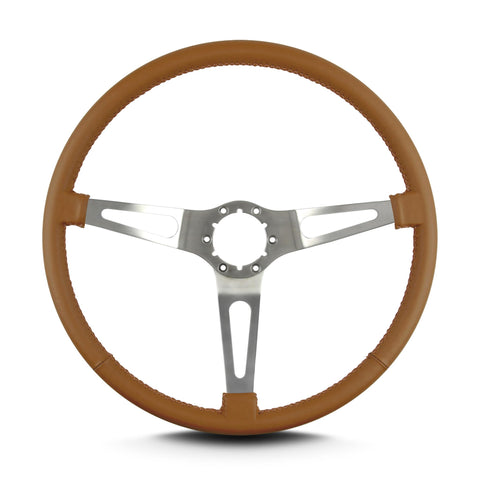 Teardrop Lecarra 67316 15" Brushed Thin Grip Chestnut