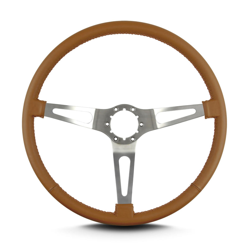 Teardrop Lecarra 67316 15" Brushed Thin Grip Chestnut