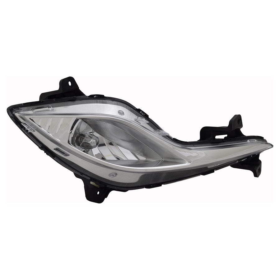 Right TYC Fog Light Assembly Compatible with 2011-2015 Hyundai Santa Fe