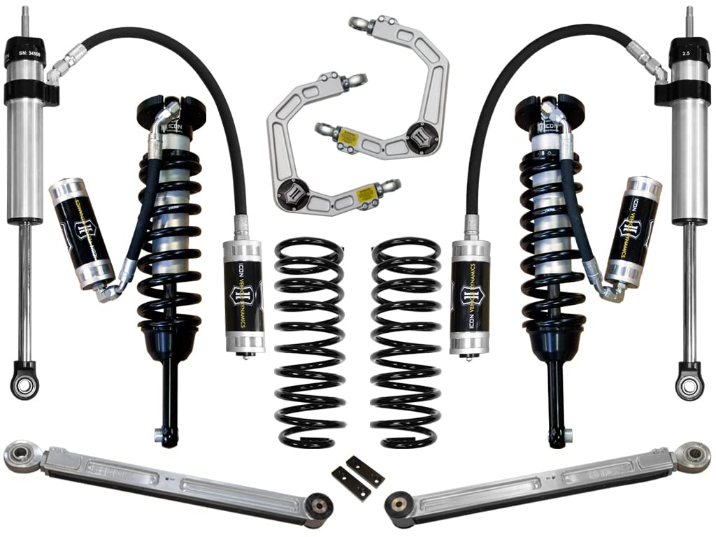 0-3.5" Lift ICON Stage 5 Suspension System, Billet UCA, Compatible with 03-09 4Runner/FJ Cruiser, K53055
