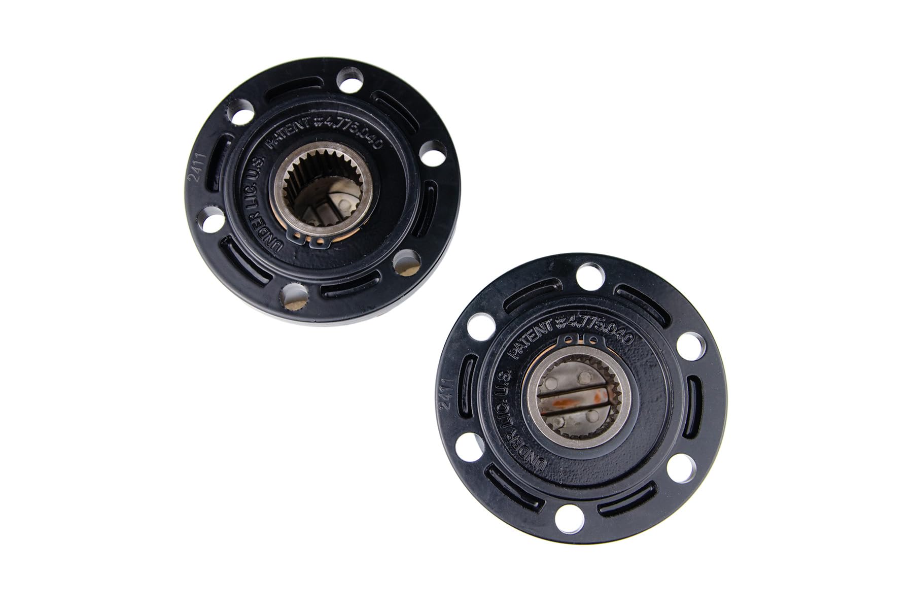Mile Marker Premium 457 Manual Locking Hub Set fits 1972 1986 CJ Universal (6-bolt 27 spline) & 1974 1975 1/2 Ton Pickup - Elevate Your Driving Experience