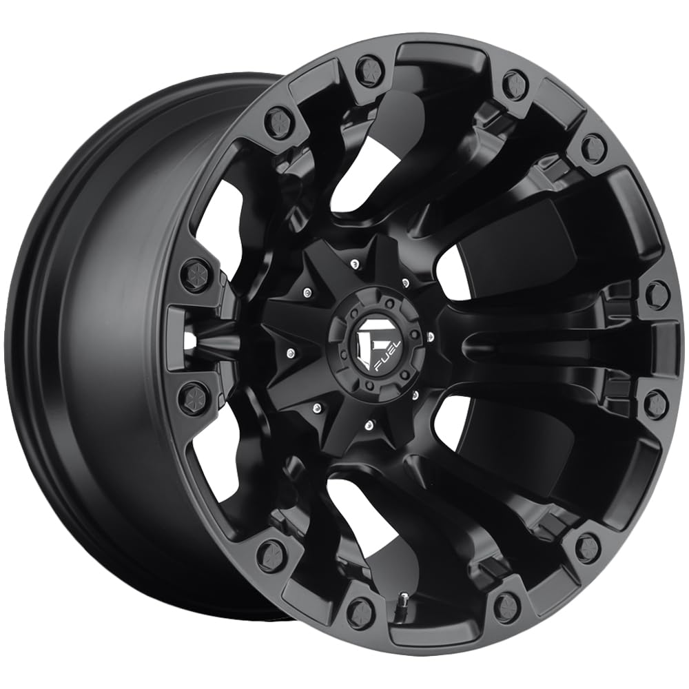 D560 VAPOR FUEL OFF-ROAD 18X9, 6X135/5.5, 5.04, 1mm MATTE BLACK - D56018909850