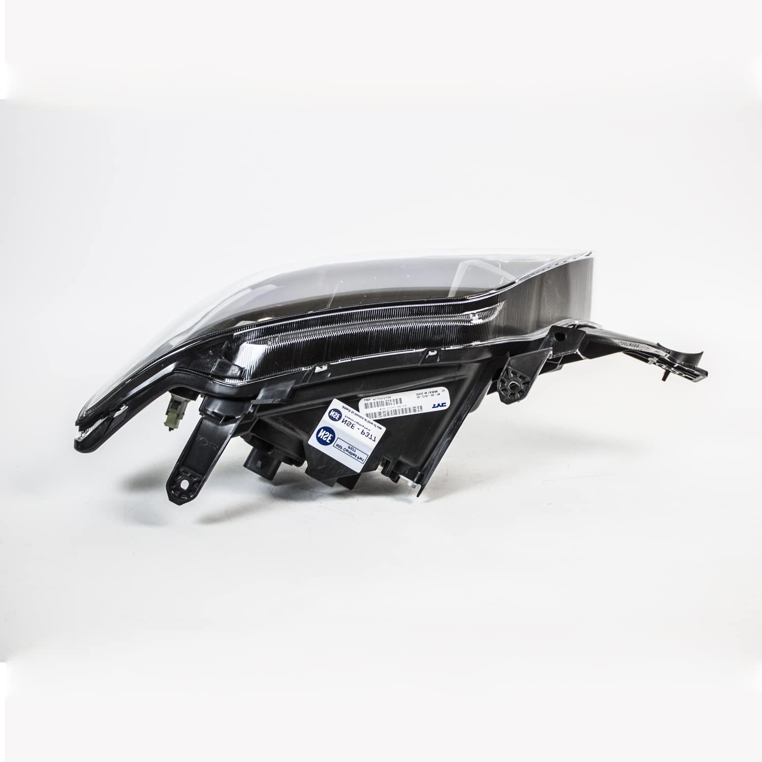 Left TYC Headlight Assembly Compatible with 2003-2004 Mitsubishi Outlander