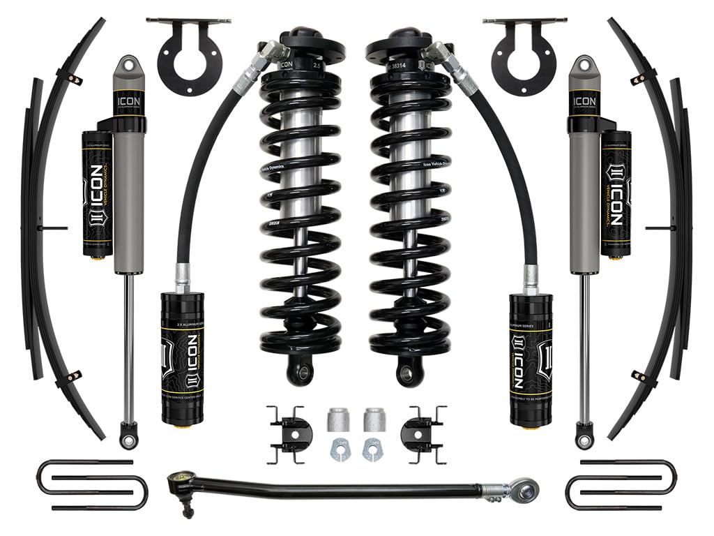 2017-2023 Ford F-250/F-350 Super Duty ICON 4WD, 2.5-3" Lift, Stage 3 Coilover System w/Expansion Packs