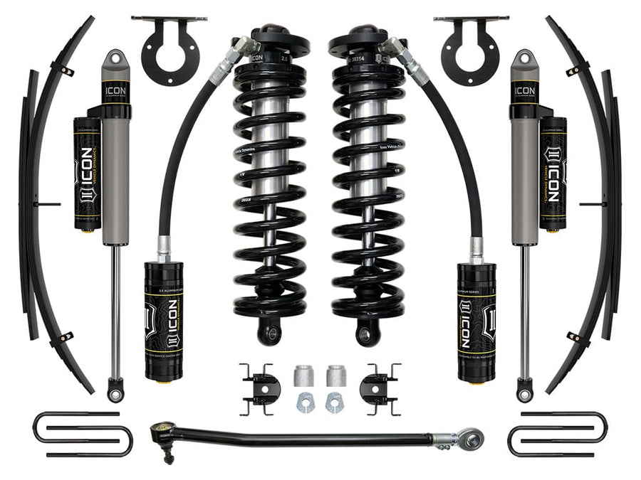 2017-2023 Ford F-250/F-350 Super Duty ICON 4WD, 2.5-3" Lift, Stage 3 Coilover System w/Expansion Packs