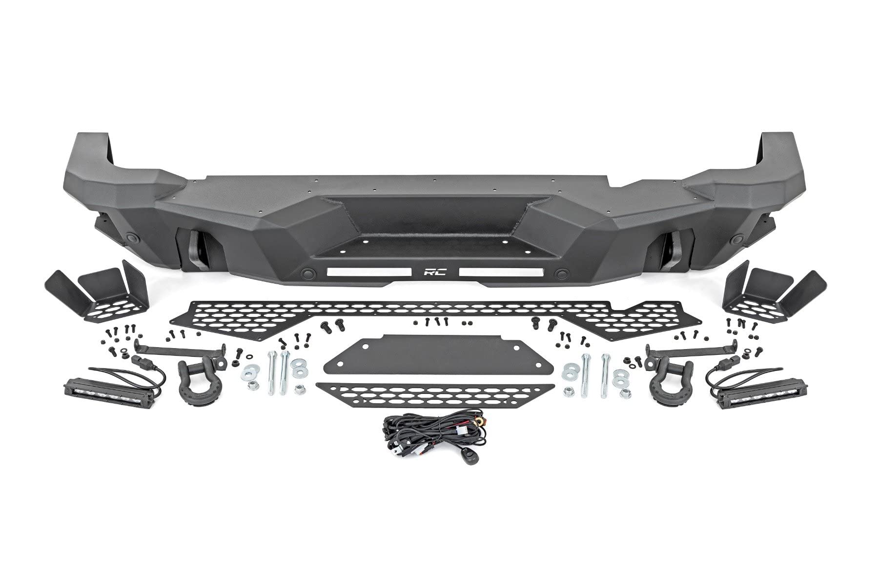 Rough Country Heavy Duty Rear LED Bumper for 2021-2024 Ford Bronco - 51091