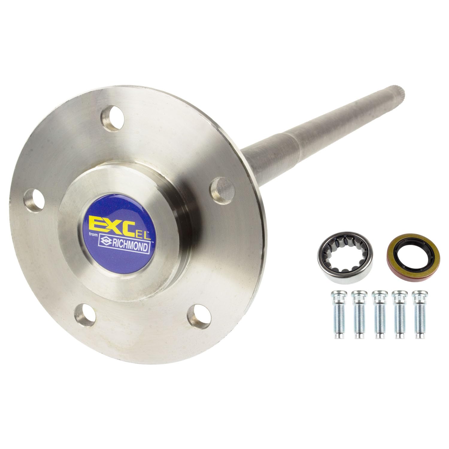 Axle Shaft Assembly EXCel For Ford 8.8" (10 Bolt); 35.5625" Overall Length; 5 X 5.5 Lug Pattern; 31 Spline; Includes Bearing, Seal And Studs