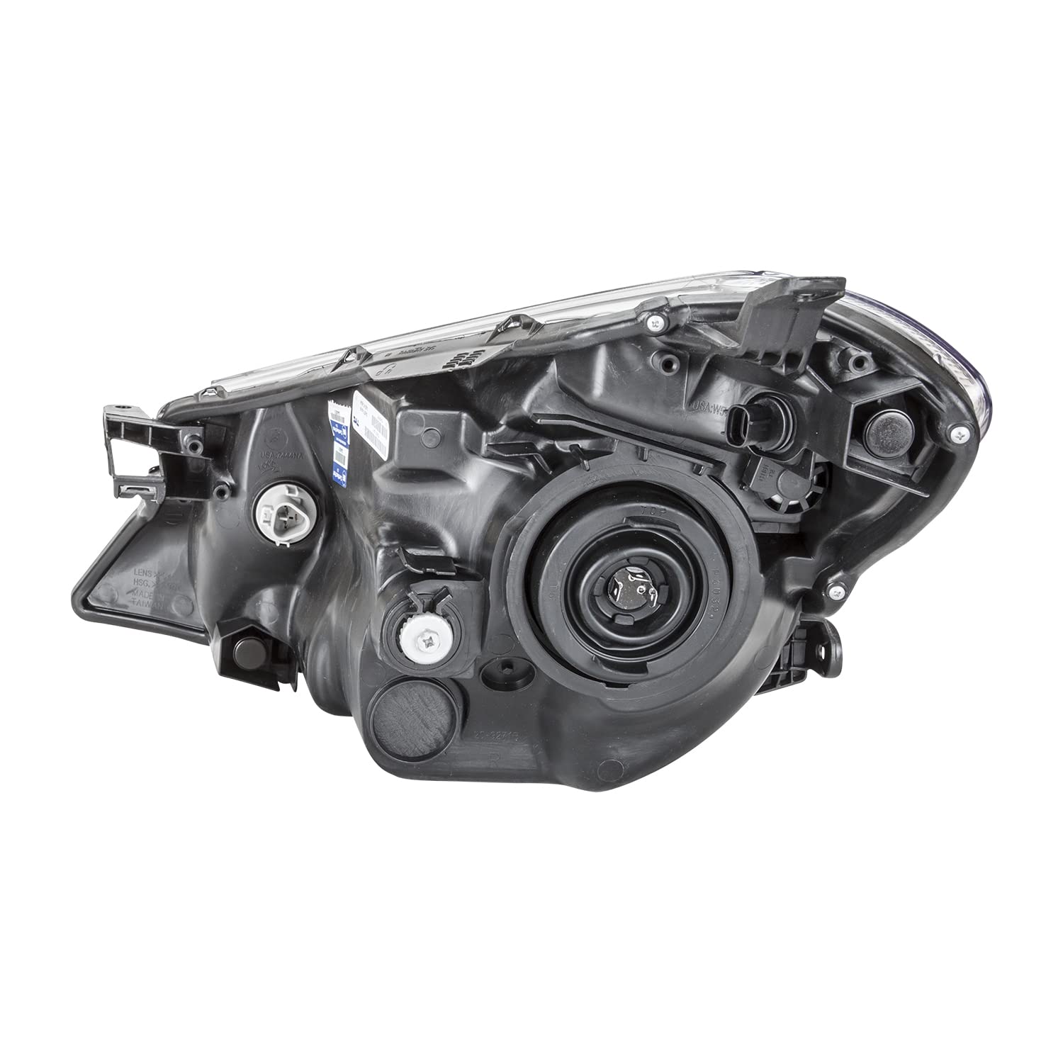 Right TYC Headlight Assembly Compatible with 2012-2014 Toyota Yaris