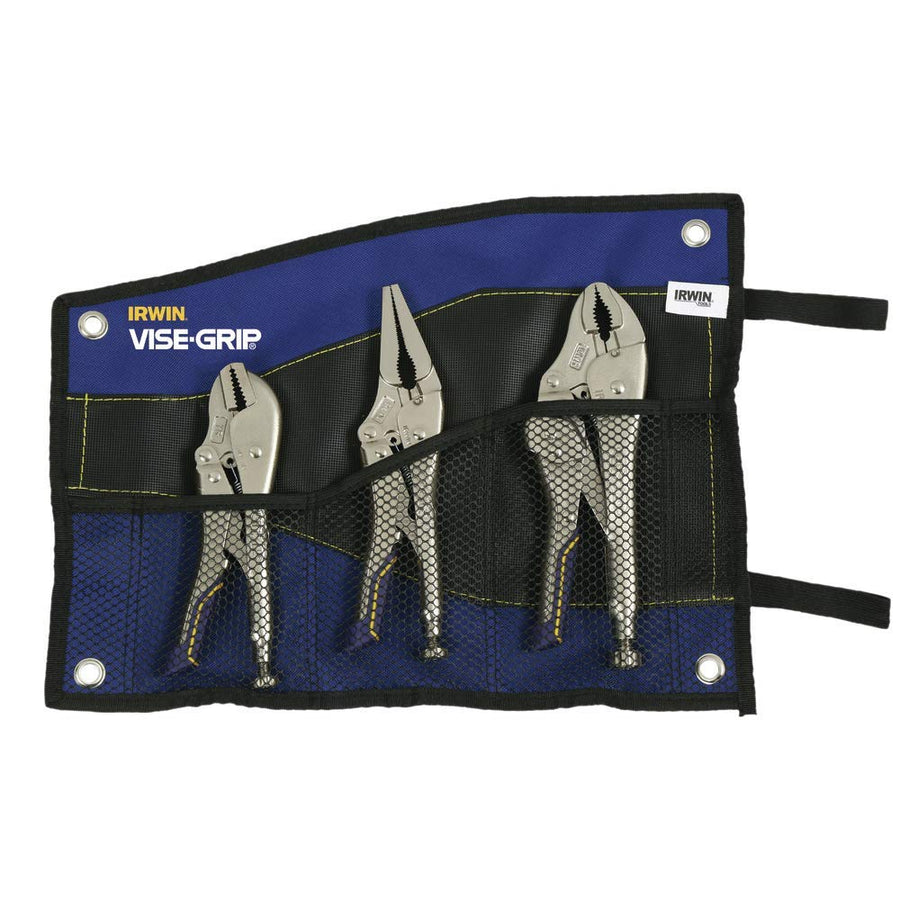 Fast Release IRWIN VISE-GRIP Locking Pliers, Kit, 3-Piece (IRHT82591)