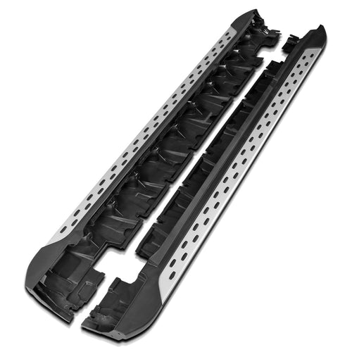 Running Boards Spec-D Tuning Black Side Step Bars Compatible with 2010-2015 Mercedes Benz GLK350 X204