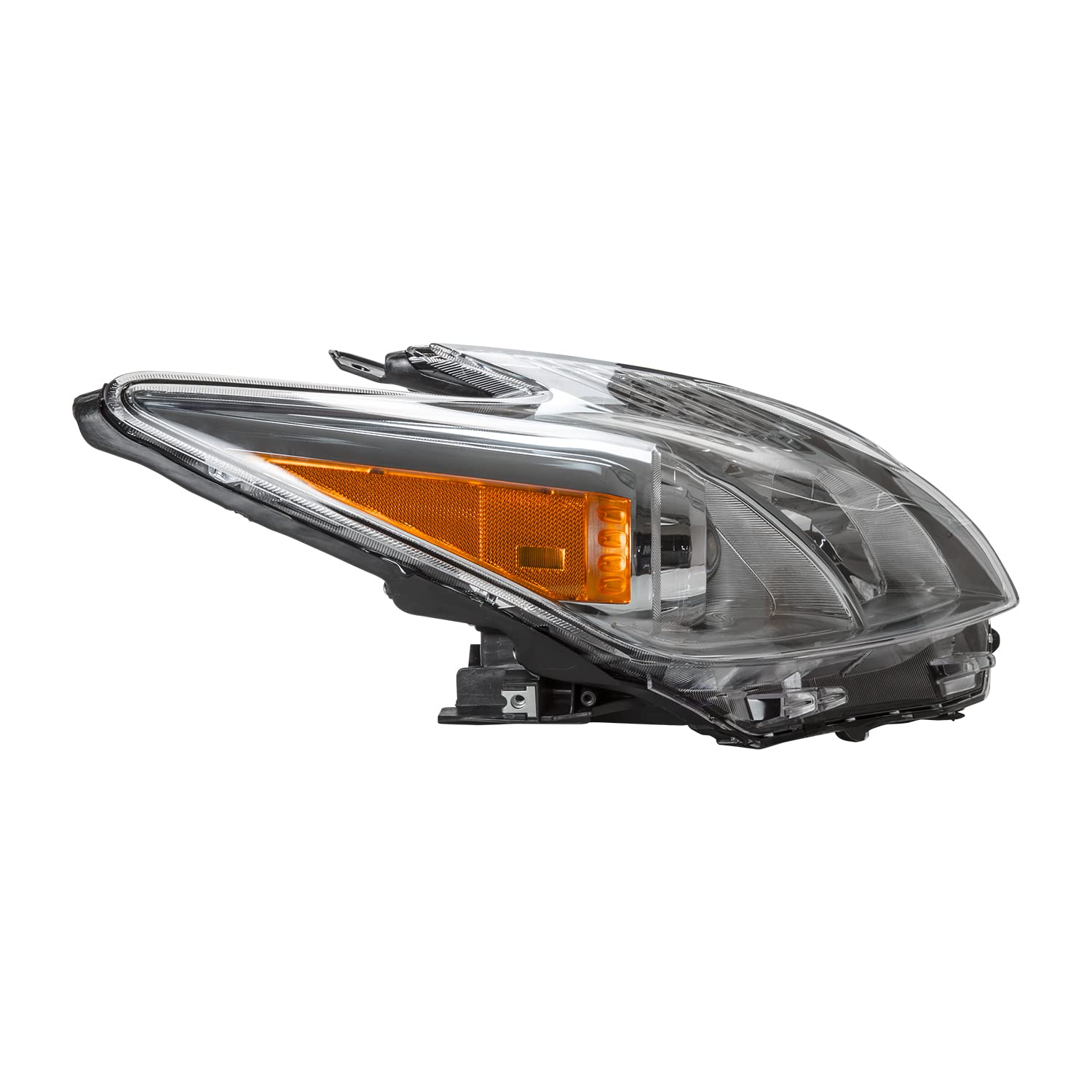 Right TYC Headlight Assembly Compatible with 2010-2011 Toyota Prius