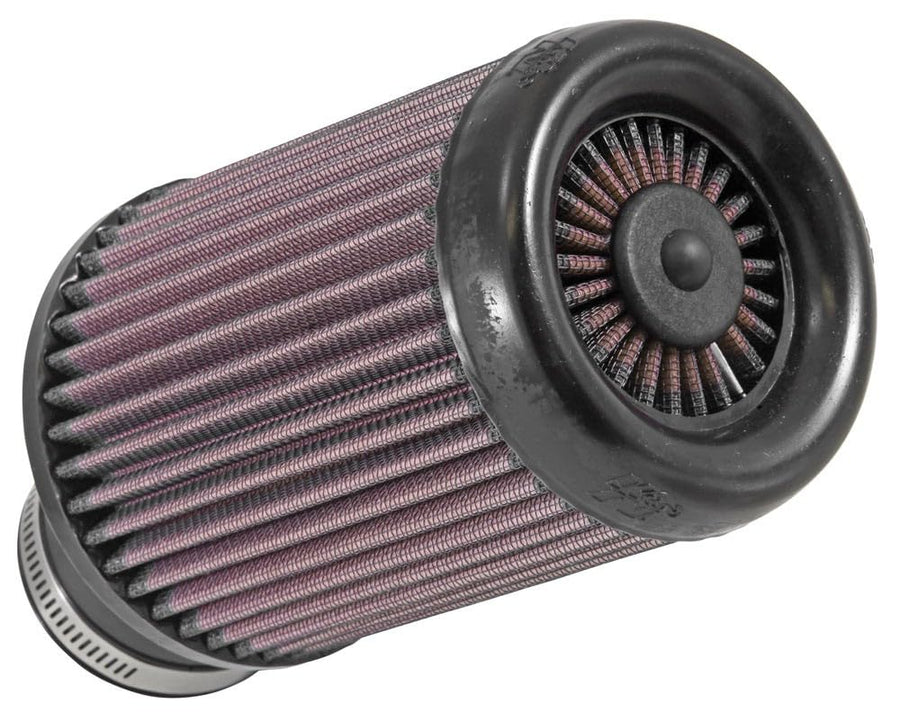 K&N High-Flow Original Universal X-Stream Clamp-On Lifetime Air Filter: High Performance, Premium: Flange Diameter: 2.4375 In, Filter Height: 6.5625 In, Flange Length: 2.9375 In, Shape: Round, RX-3800