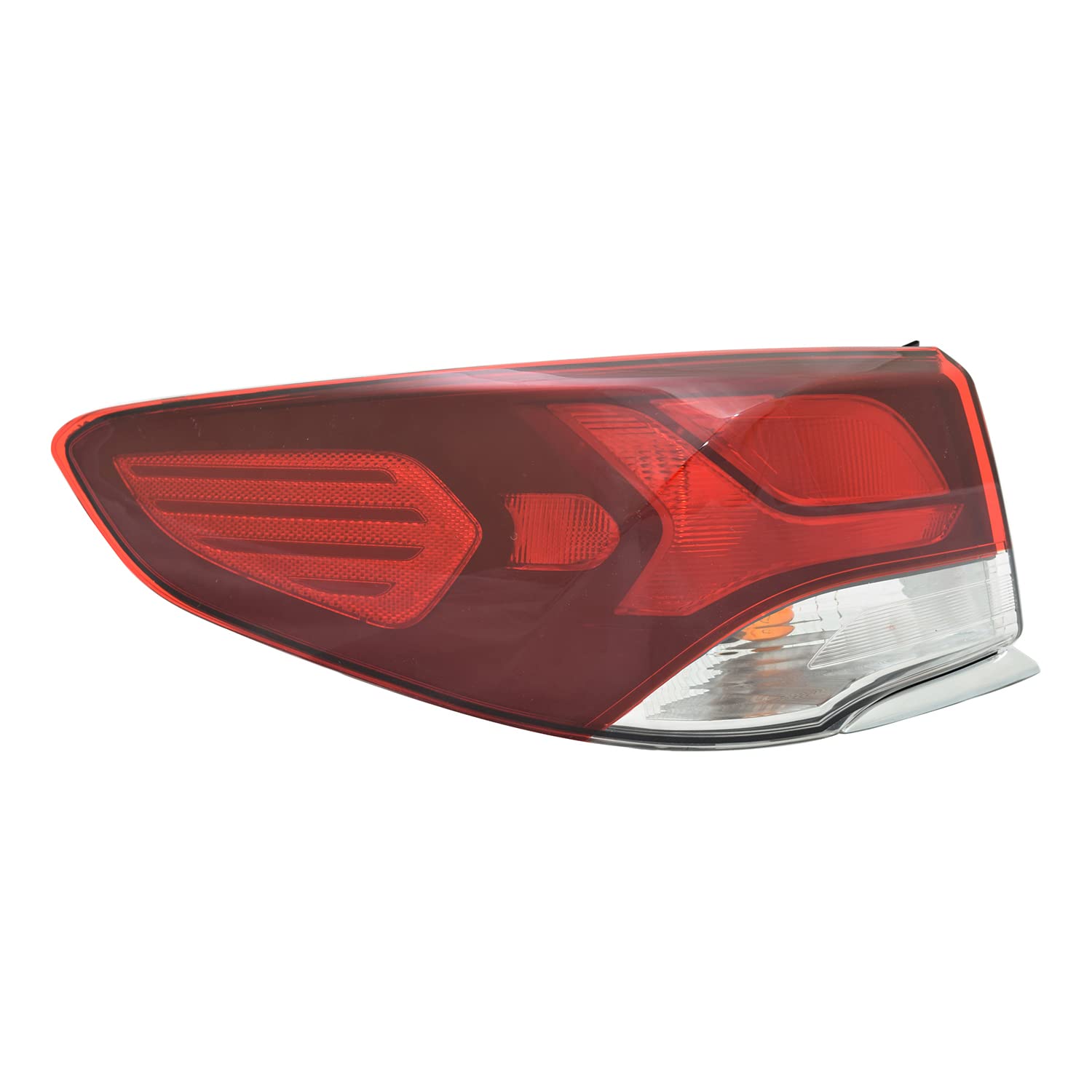 Left TYC Tail Light Assembly Compatible with 2018-2019 Hyundai Santa Fe