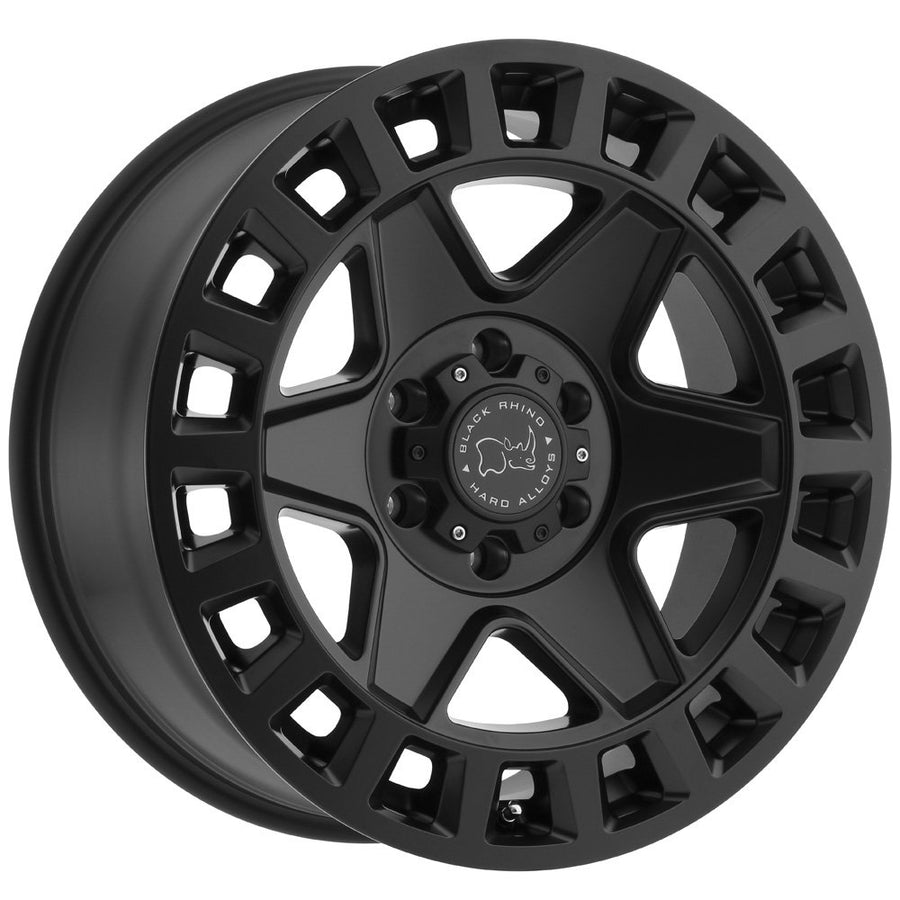 YORK Black Rhino Hard Alloys 17X9 5X5.0 4.53-12mm MATTE BLACK - 1790YRK-25127M71