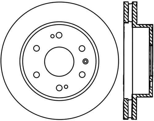 Brake Rotor StopTech (128.66057CR)