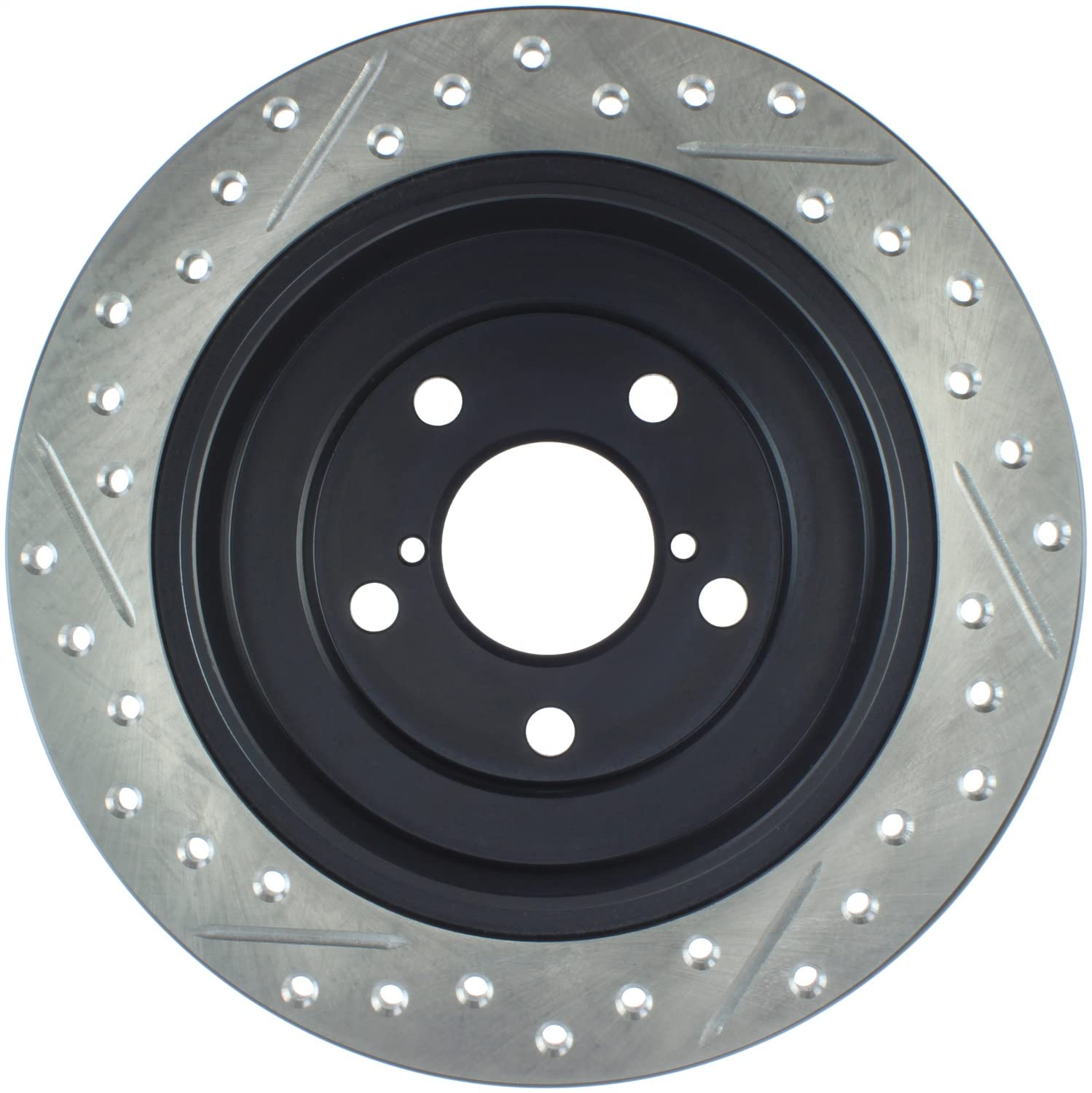 StopTech 127.47011L Rear Left Stoptech Sport Drilled/Slotted Brake Rotor