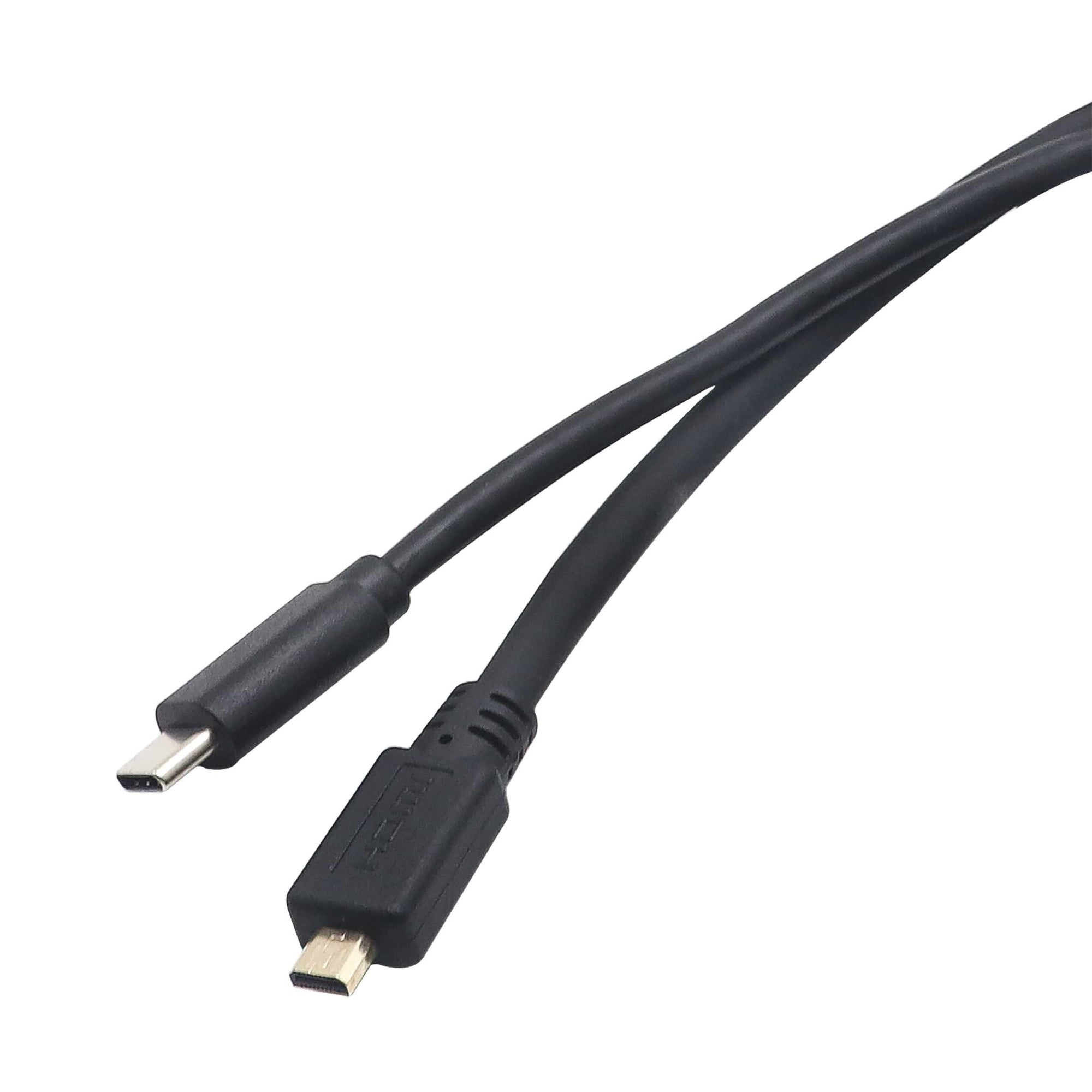 Metra Input Type C/HDMI to Output Type C/HDMI D Extension Cable 3'