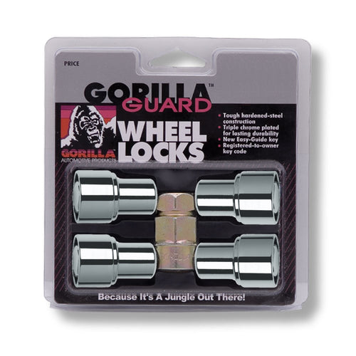 Gorilla 63621 Automotive Standard Mag Gorilla Guard Locks (12mm x 1.25 Thread Size) - Pack of 4