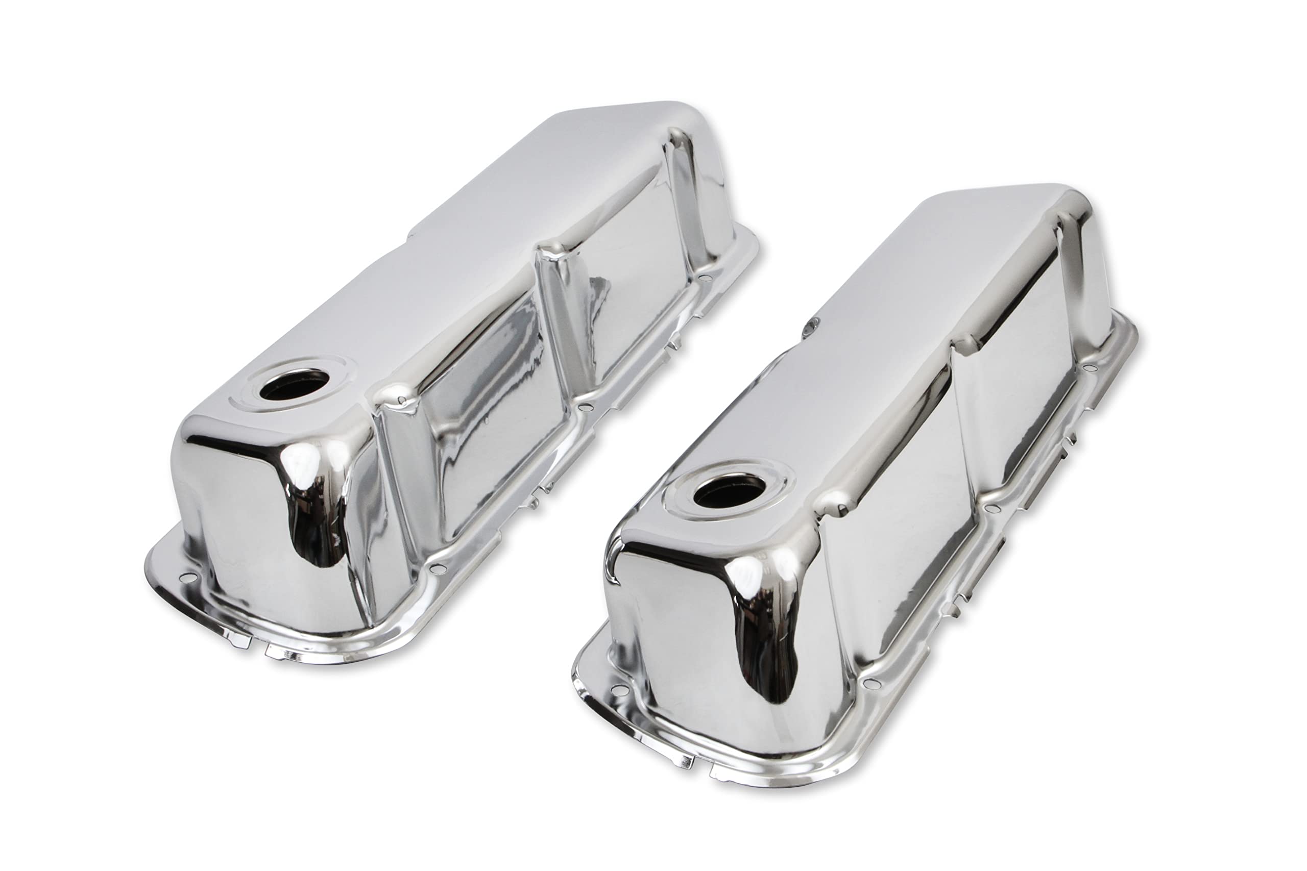 Chrome Mr. Gasket 9804 Valve Covers