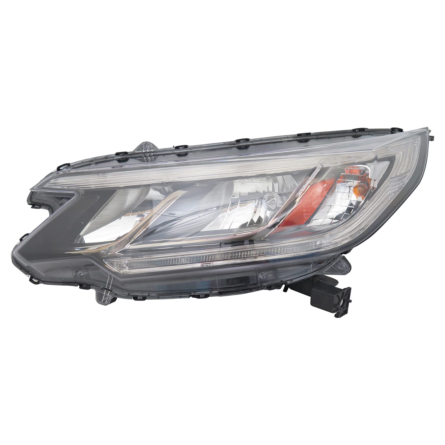Left TYC Headlight Assembly Compatible with 2015-2016 Honda CRV