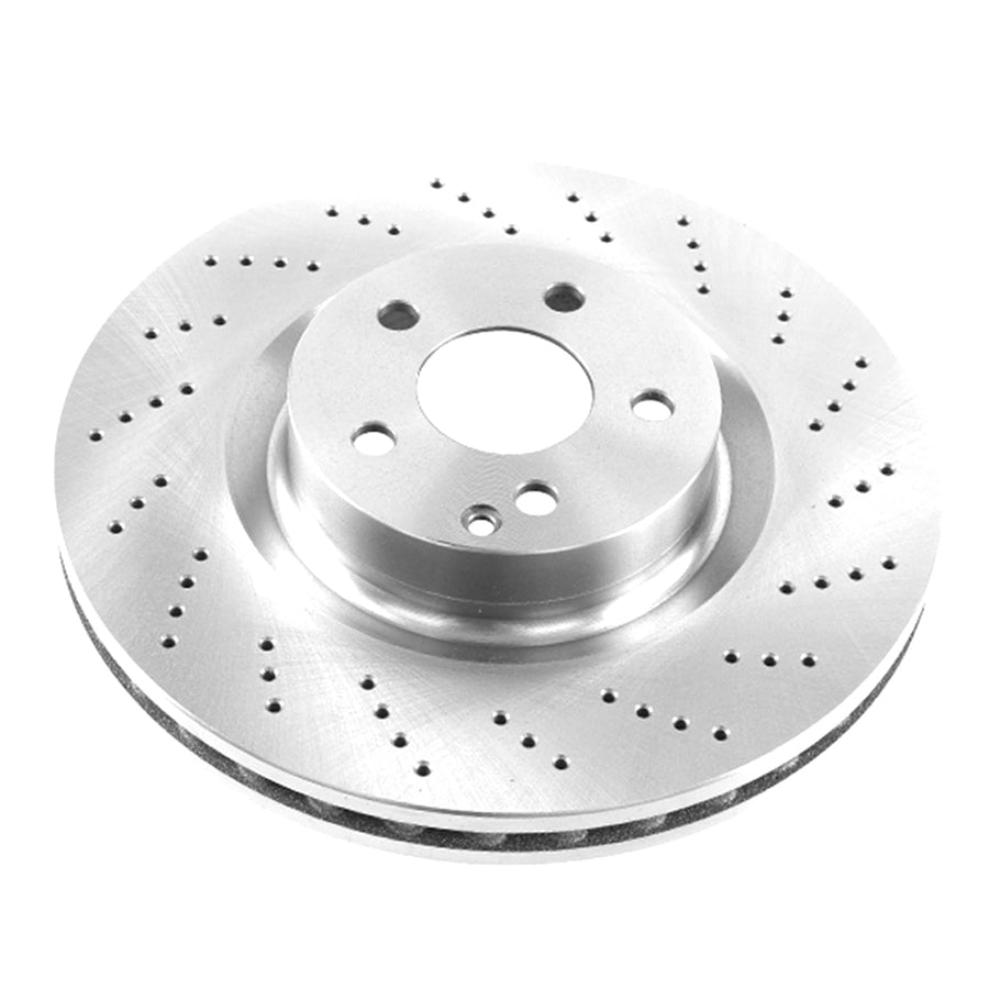 Power Stop EBR1265 Front Brake Rotor Autospeciality Stock Replacement For Mercedes-Benz C250, Mercedes-Benz E400, Mercedes-Benz E550, Mercedes-Benz E550 [Model Specific]