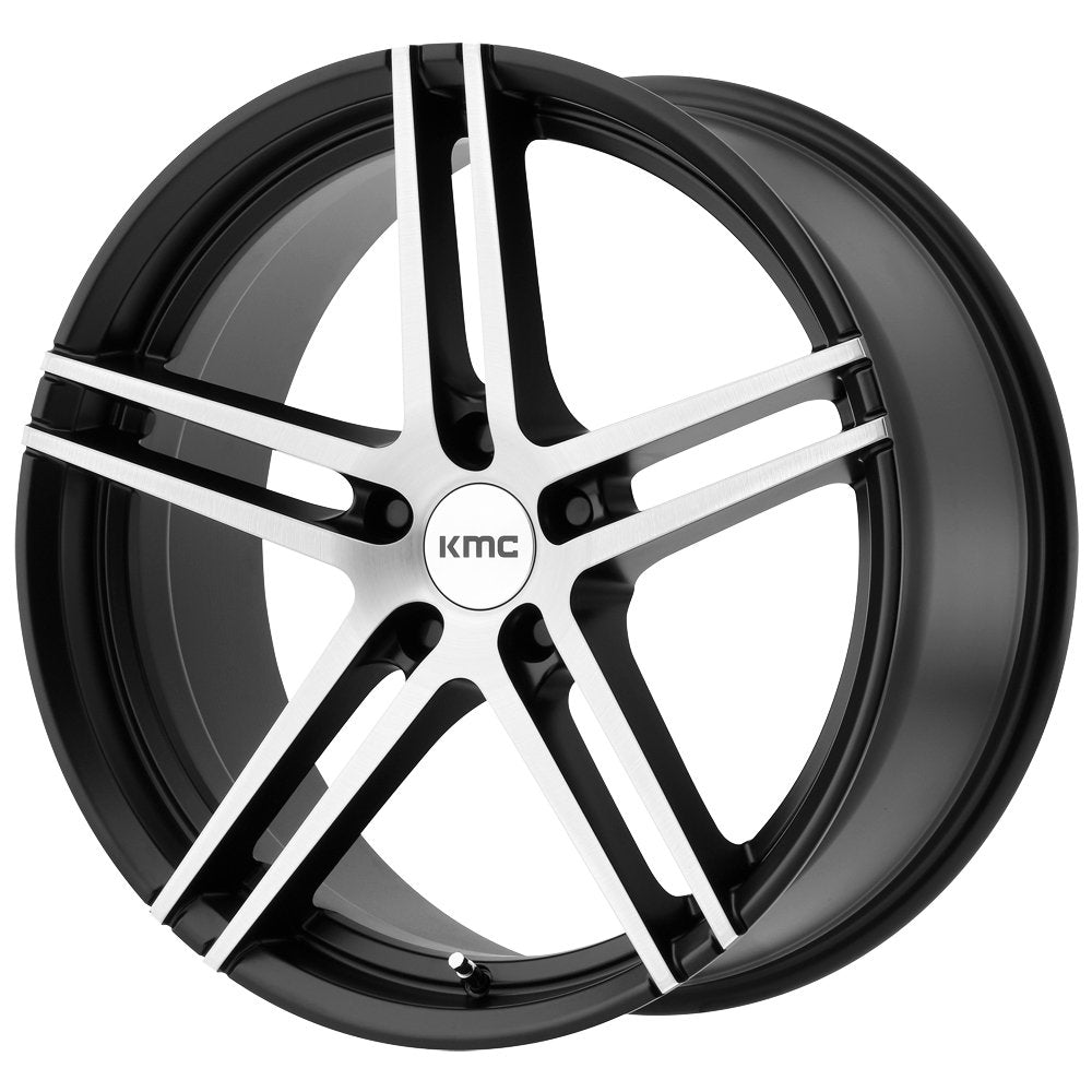 KMC KM703 20x10 MONOPHONIC, Bolt Pattern: 5x120, Offset: 35, SATIN BLACK BRUSHED, set of 1