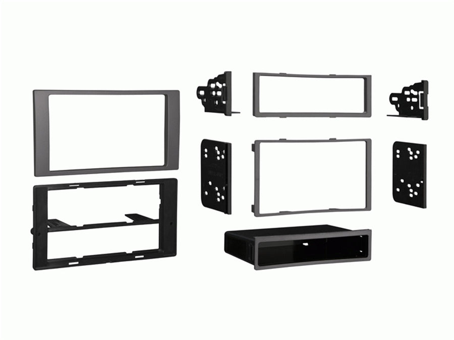 Metra Single/Double DIN Dash Installation Kit for 2010-Up Ford Transit Vehicles (Silver, Charcoal and Black)