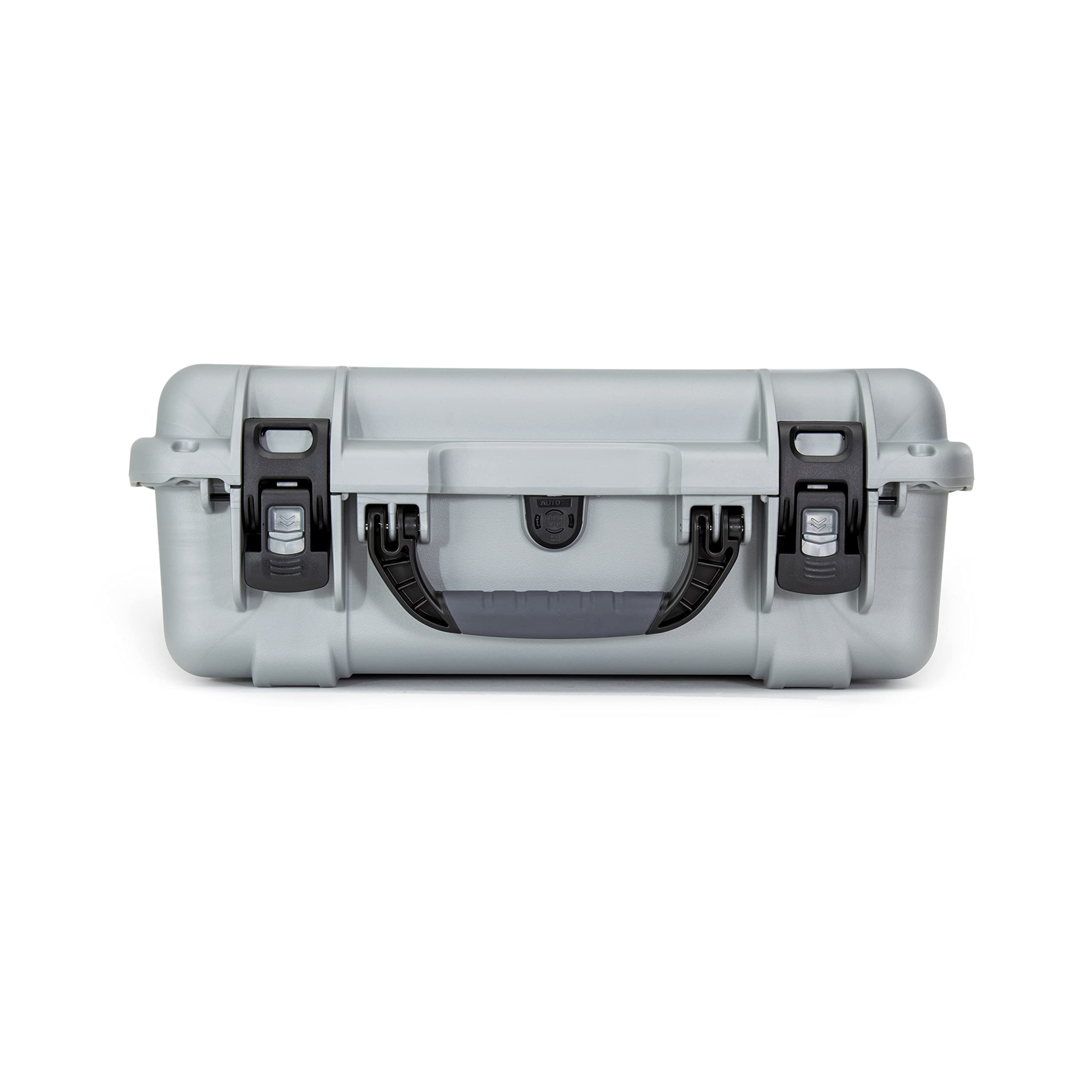 Waterproof Nanuk 930 Hard Case with Lid Organizer and Padded Divider - Silver