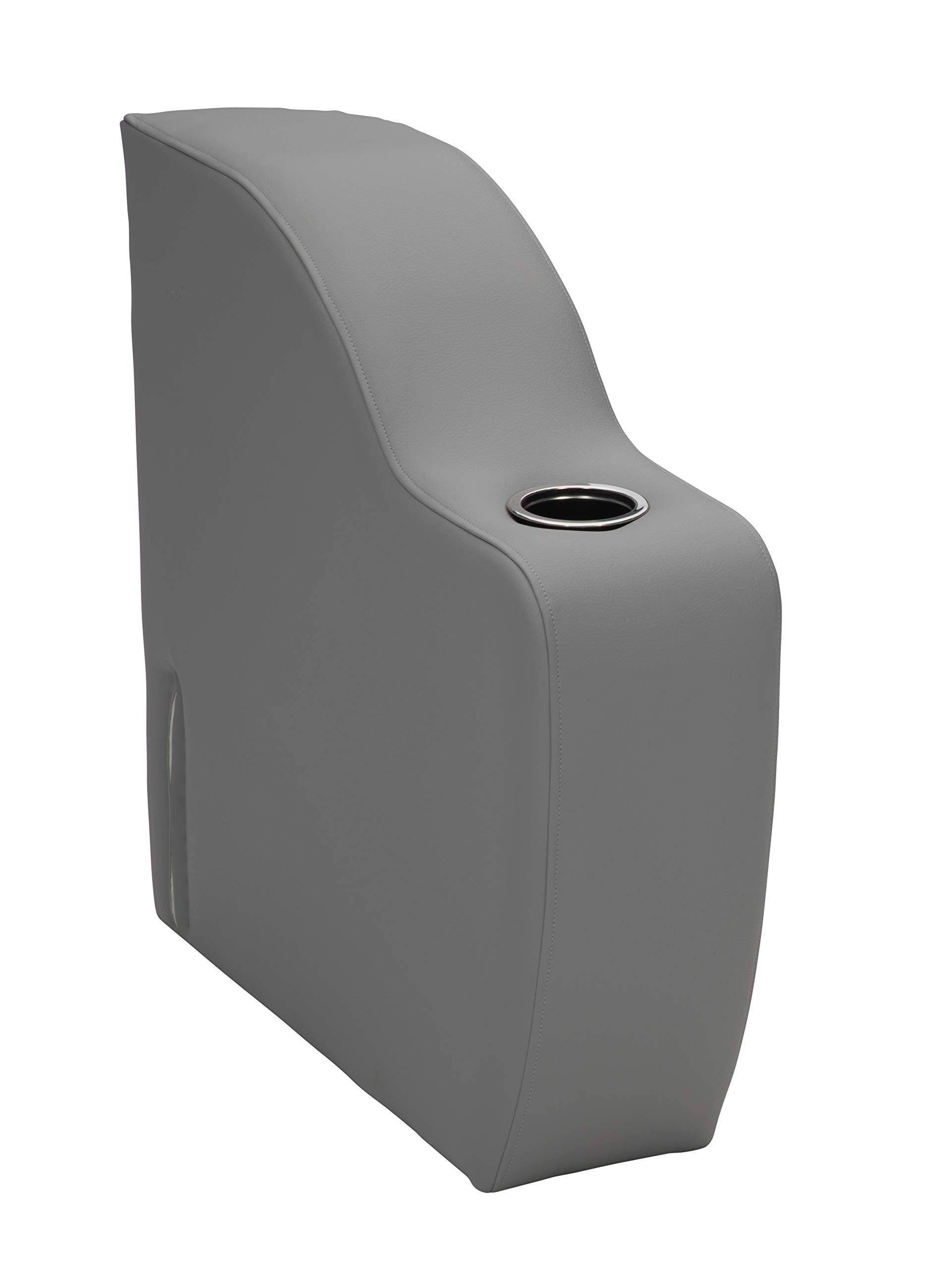 Left Arm Rest 8.5" x 31" - Charcoal Pontoon