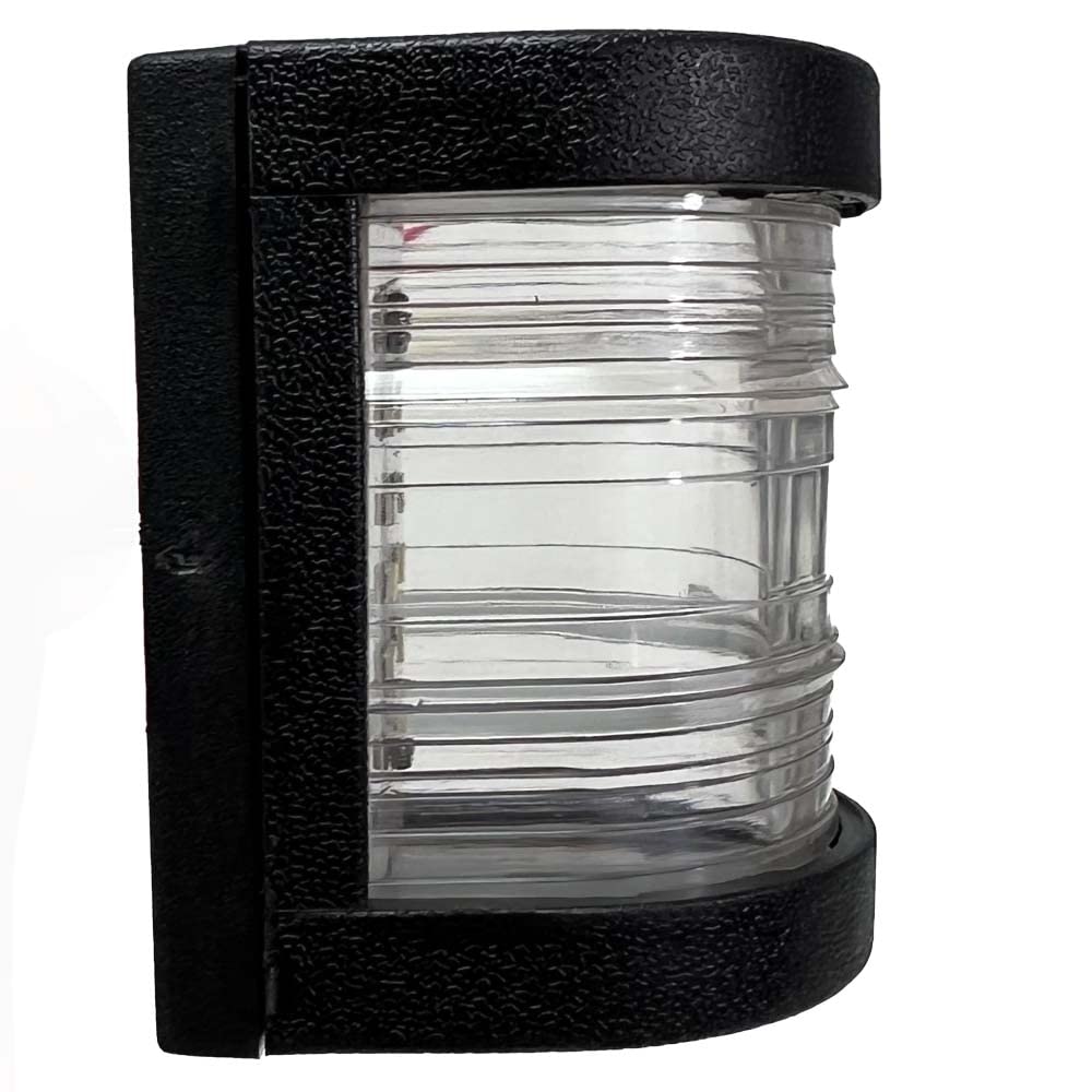 Marine Sport Lighting WHITE LED Marine Masthead Light Fit 12V-24V Mast or Stern light with Black Shell MSMH12BSW