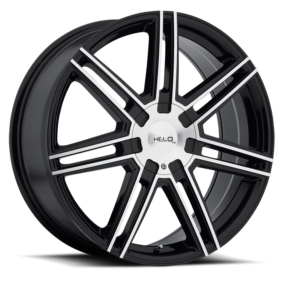 Helo 20X8 HE884 5X4.5/120 G-BLK MACH 45MM - HE88428017345