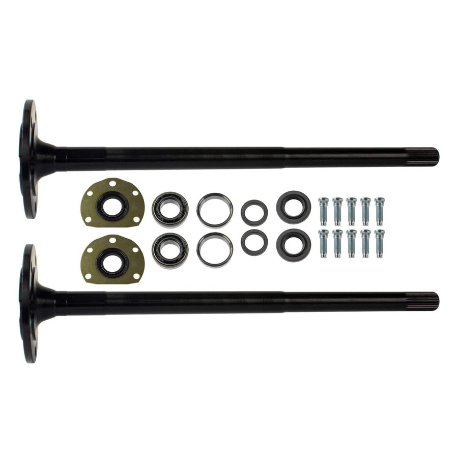 TEN Factory Bolt Pattern MG22126 Spline Drive Axle Shaft Assembly for AMC 20, 5-Bolt 29 Spline Left and Right – Fits Jeep CJ Models, CJ5/CJ7, Scrambler Replaces Alloy USA 12126, G2 90-2025-3, AM20CJL