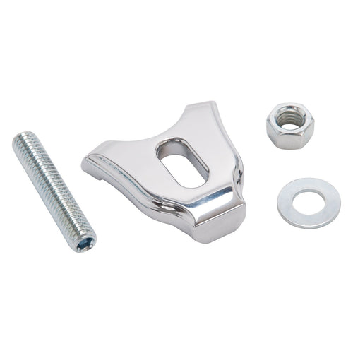 Edelbrock Distributor Clamp Hold Down Clamp 4802 Steel Construction Chrome Finish Incl. Stud/Nut/Washer