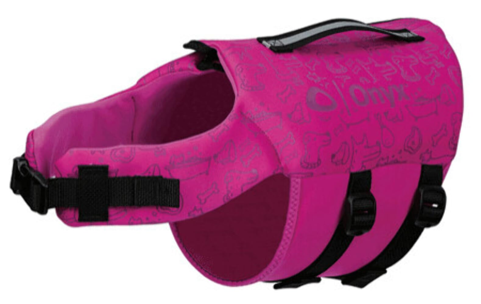 Small ONYX Neoprene Dog Life Vest, Purple