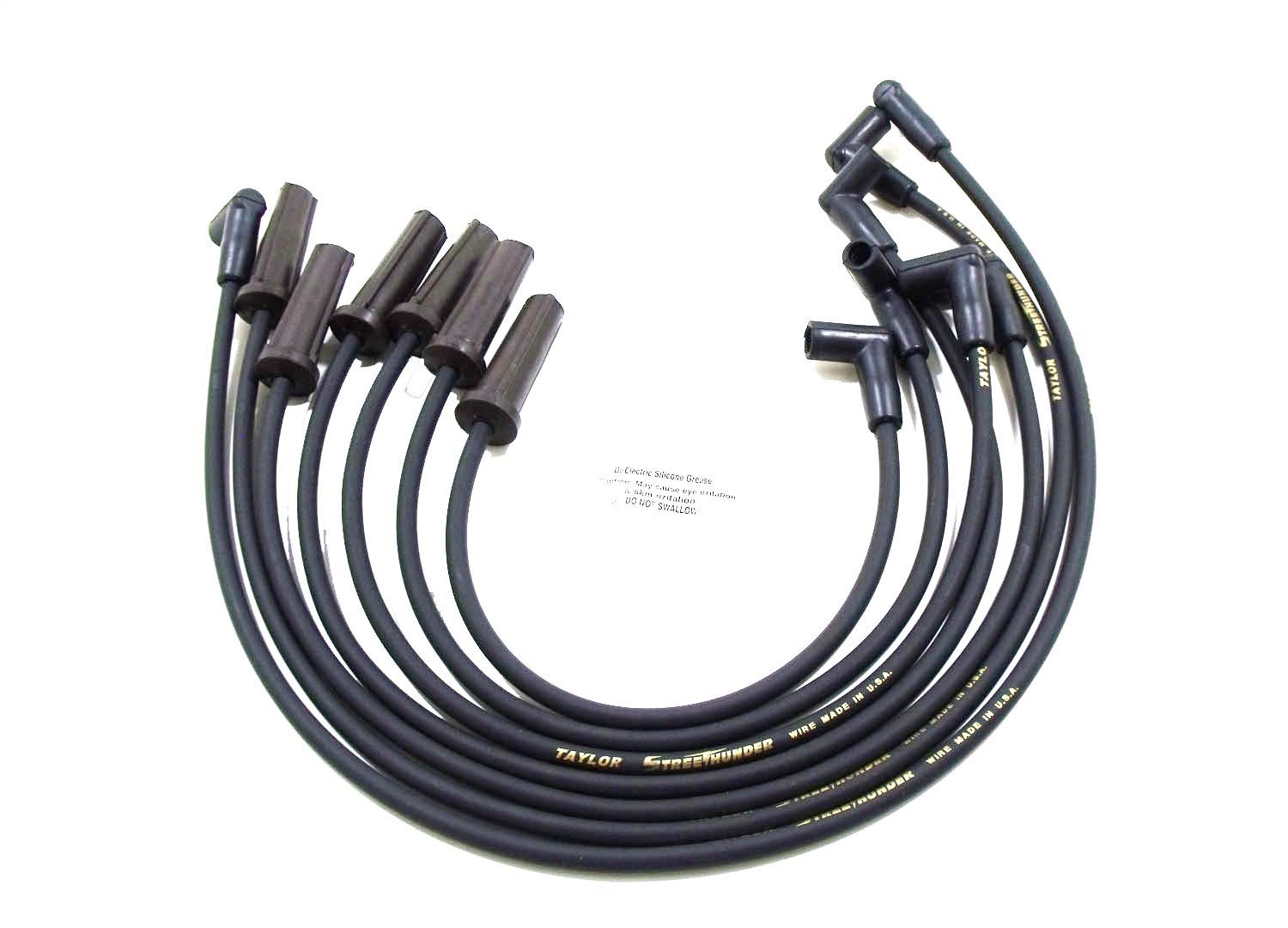 Streethunder Taylor Cable 51075 custom 6 cyl black