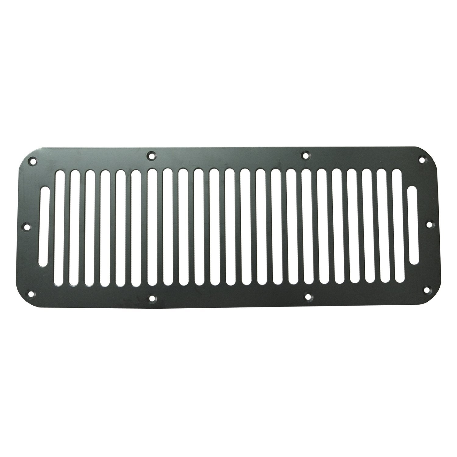 Rugged Ridge Cowl Vent Cover for Wrangler YJ/Jeep CJ | Steel, Black | 11206.01 | Fits 1976-1986 Jeep CJ; 1987-1995 Jeep Wrangler YJ