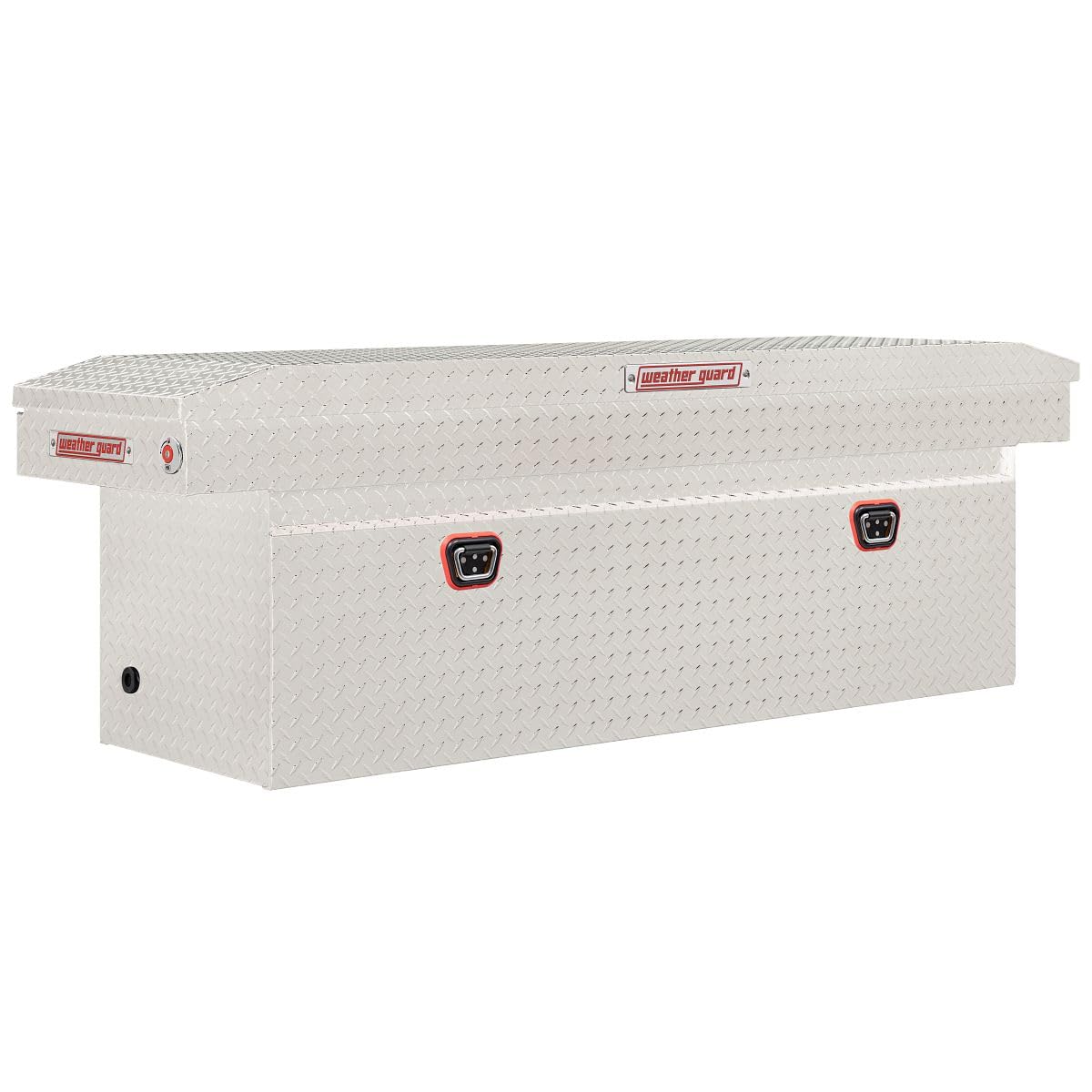 Weather Guard Saddle Box Model 123-0-04, Aluminum, Full Deep, Clear, 15.0 cu ft