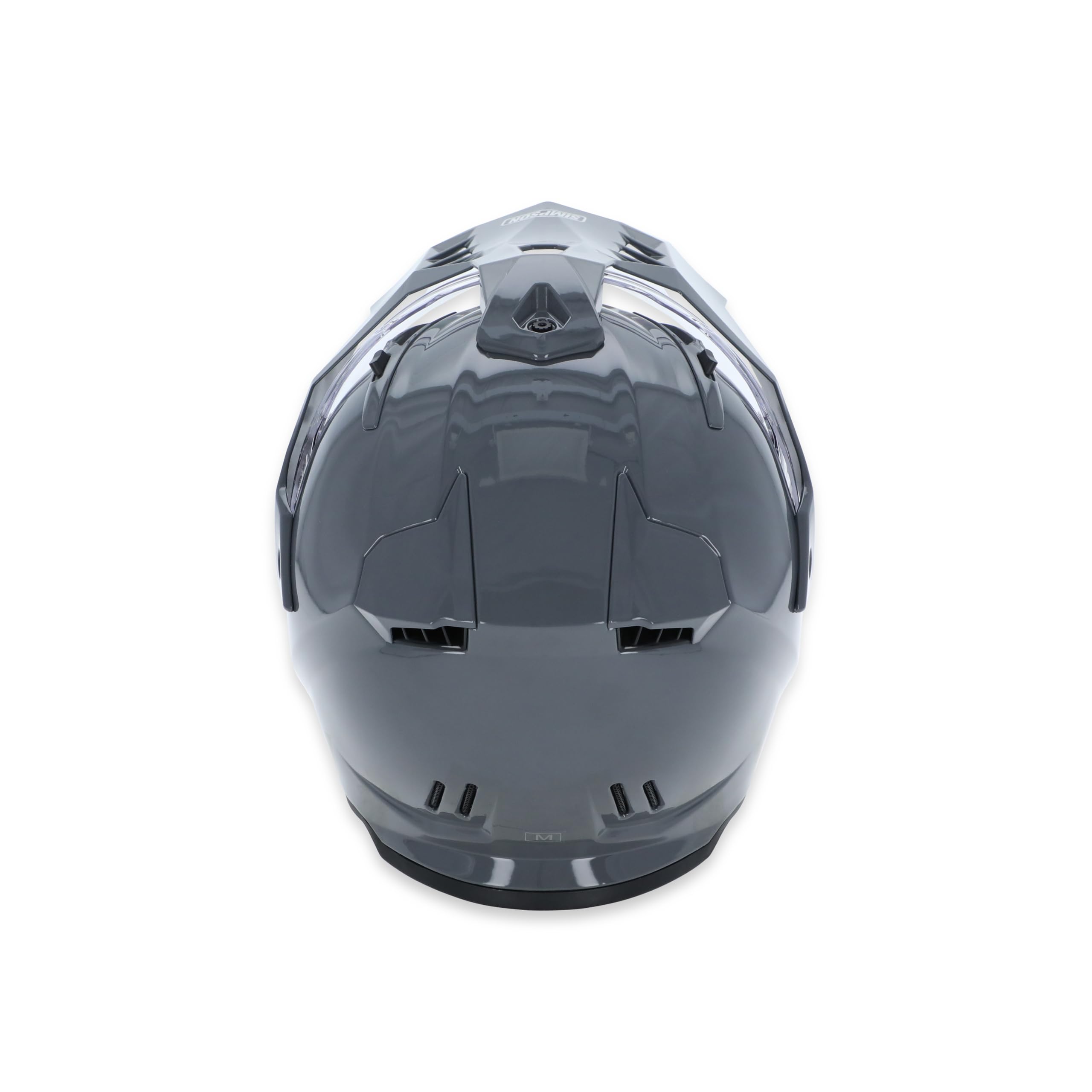 Simpson Bandit Xcursion Motorcycle Helmet - Armor - Large | Off Road Dirt Bike UTV Motocross ATV | Full Face | Removable Peak | Clear Pinlock Anti-Fog Visor Shield | DOT ECE Certified (XB4LG)
