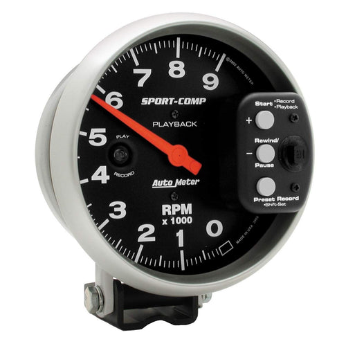Auto Meter 5sprt Comp Playback 0-9000rpm