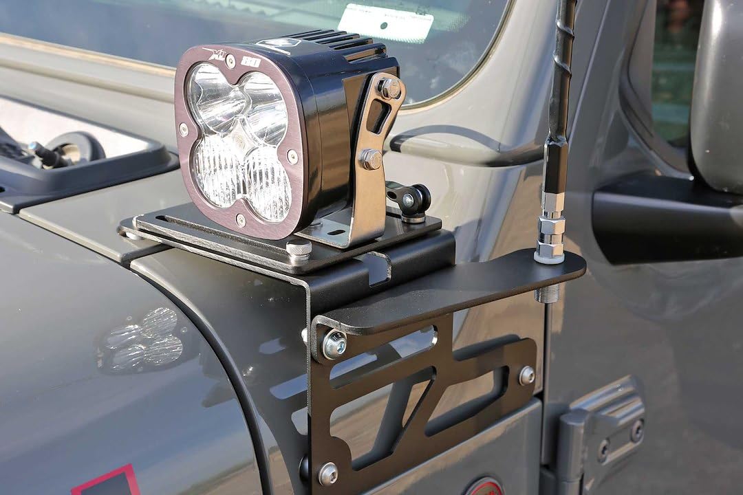 Antenna Bracket Kit Fabtech FTS24274 Fits Jeep Wrangler