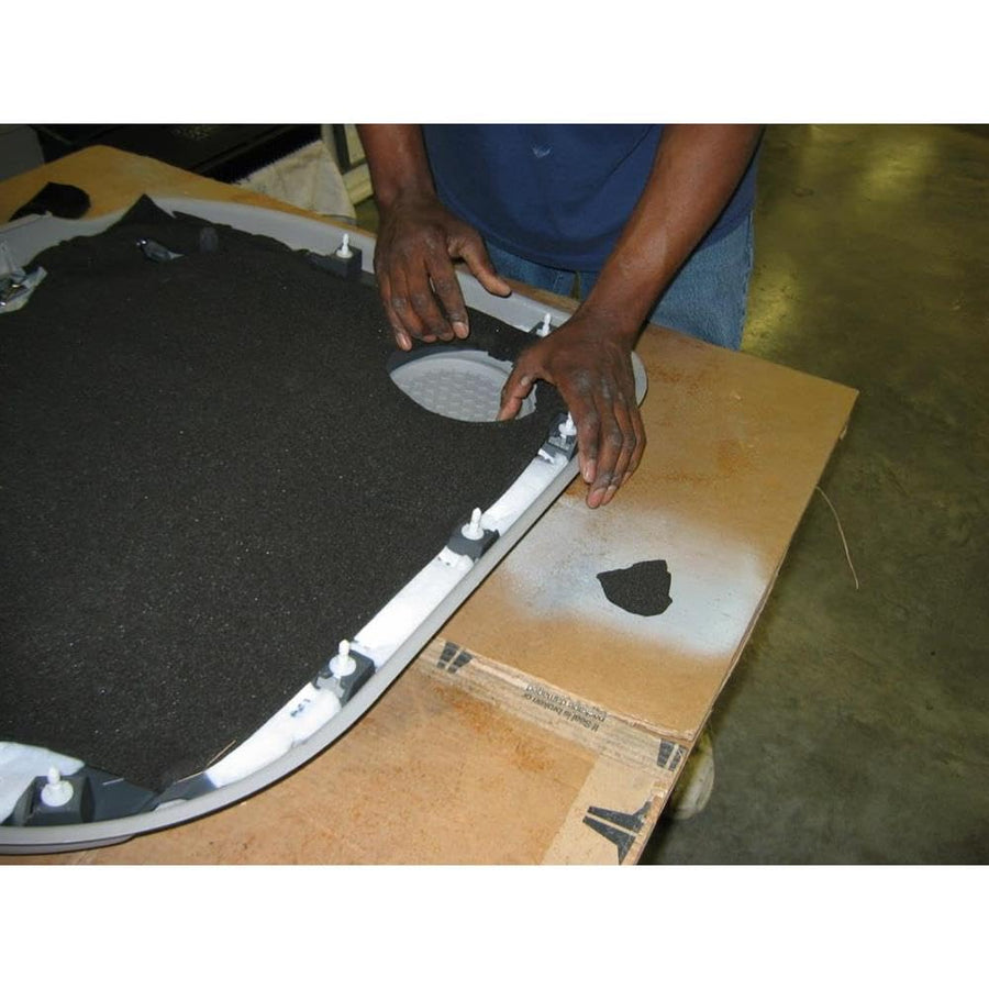 HushMat Silencer Megabond Door/Hoodliner Kit 20200 - (2) 23" x 36" Sheets - 1/4in Thick 11.5 SqFt.