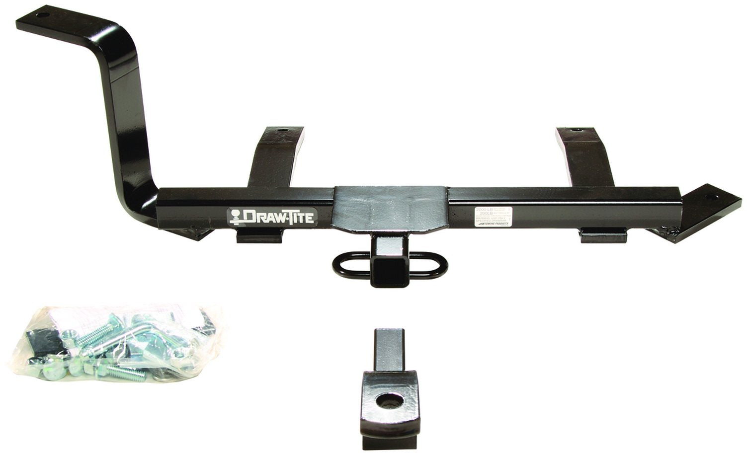 Class 1 Draw-Tite 24748 Trailer Hitch, 1.25 Inch Receiver, Black, Compatible with 2007-2009 Volkswagen Jetta City
