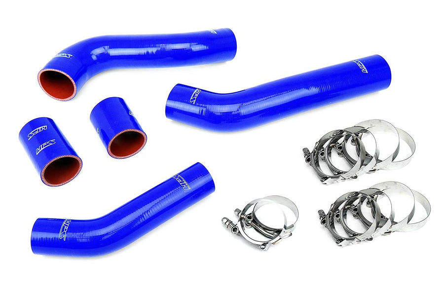 Blue HPS 57-1228-BLUE Silicone Intercooler Hose Kit